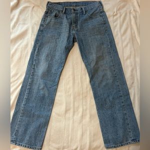 Men’s Levi’s 569 W30 L30 light wash jeans